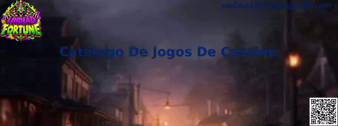 Catálogo de Jogos de Cassino