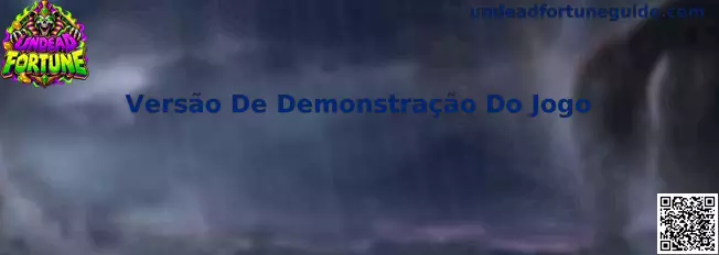 Interface explicativa da Versão De Demonstração Do Jogo Undead Fortune